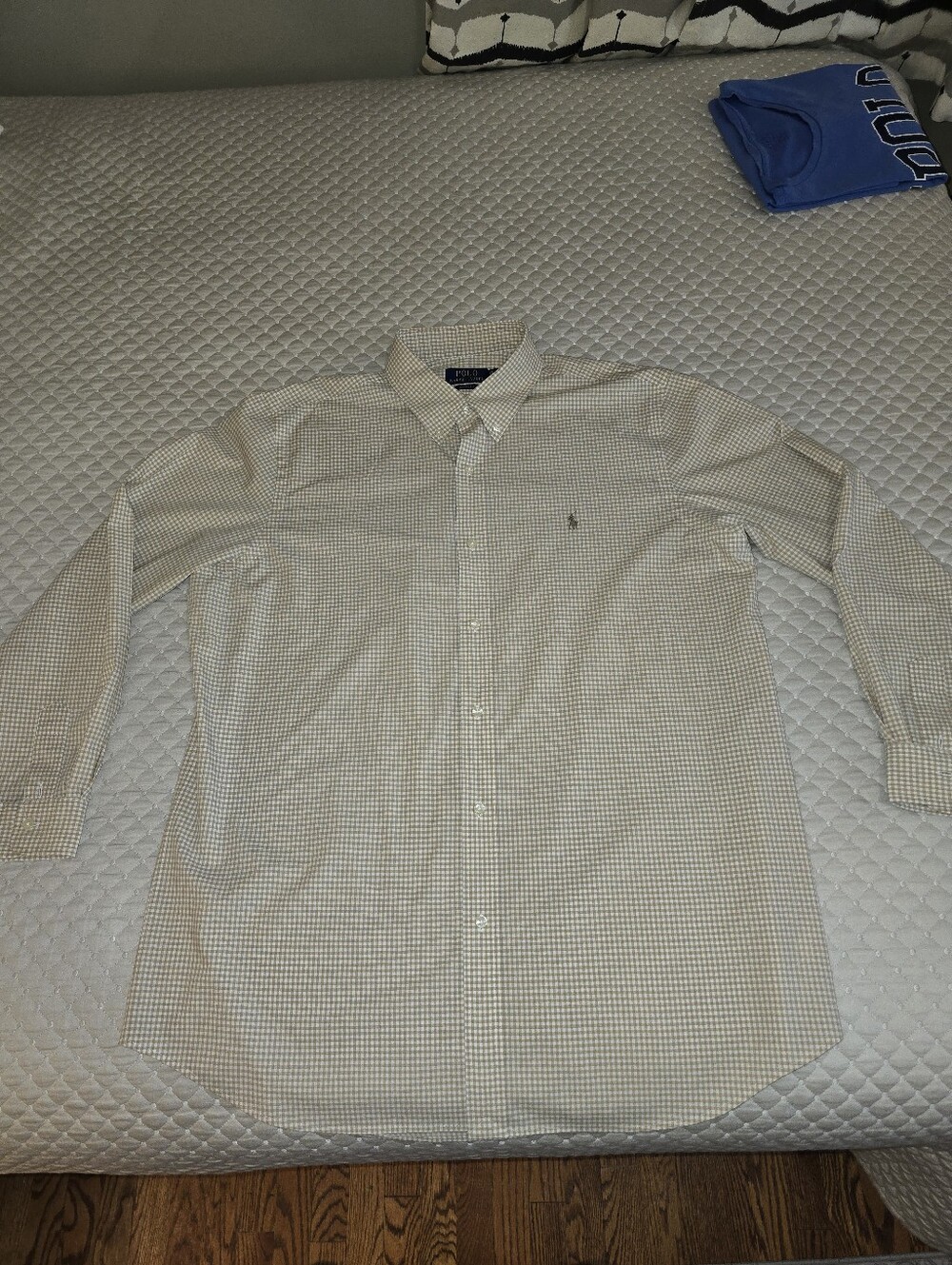 XL - Ralph Lauren Men’s Long-Sleeve Button-Down Check Shirt (PRISTINE CONDITION)